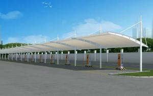 武定县膜结构停车棚